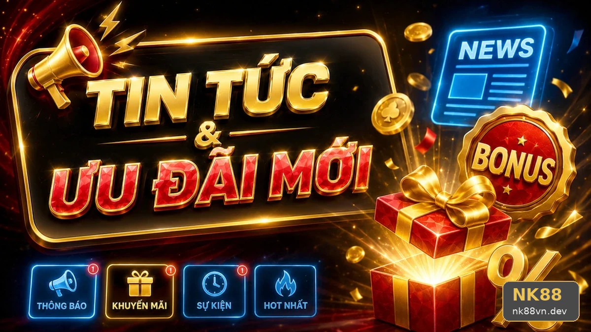 Khuyến Mãi NK88: Đọc Chi Tiết Giao Diện Tin Mới, Ưu Đãi Và Điều Kiện Nhận Thưởng – Góc Kiểm Chứng Theo Tên Miền nk88vn.dev