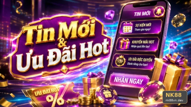 Gộp tin mới với ưu đãi: Hiểu lầm khi đọc điều kiện khuyến mãi NK88